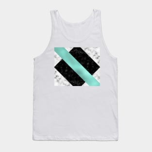 Mint marble VI Tank Top